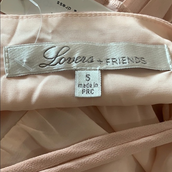 NWT Lovers + Friends Pink Tara Mini Babydoll Dress - Picture 8 of 8